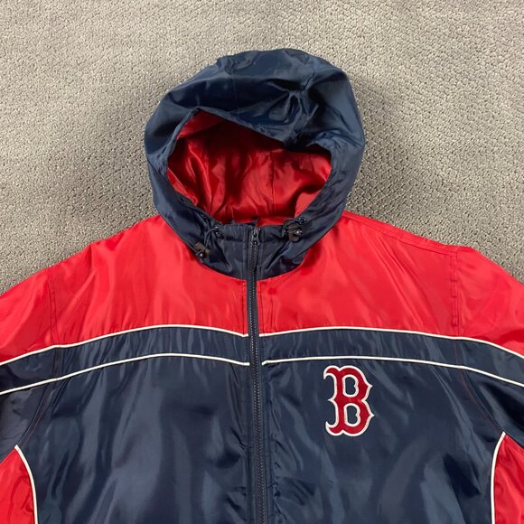 Boston Red Sox GIII Insulated Jacket Parka Men's 2XL Hooded MLB Baseball G-III - Picture 3 of 11